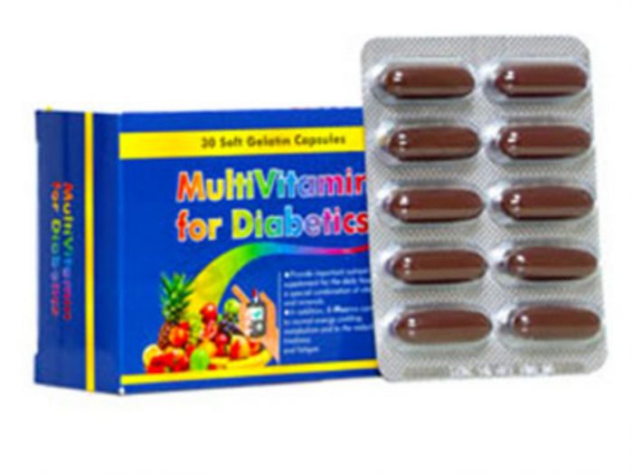 مولتی ویتامین مخصوص دیابتی ها محصول شرکت داروسازی دانا
