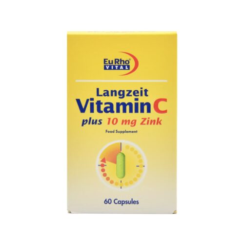 تصویر کپسول ویتامین ث پلاس 10 میلی گرم زینک یوروویتال