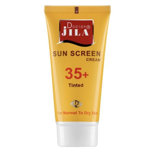 تصویر ضد آفتاب بی‌رنگ دکتر ژیلا SPF35