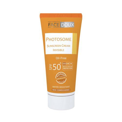 تصویر کرم ضد آفتاب فاقد چربی فوتوزوم فیس دوکس +SPF50