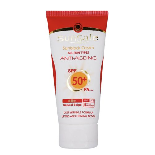 تصویر کرم ضد آفتاب ضد چروک سان سیف SPF50